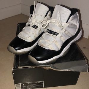 Jordan concords size us6 in boys us8 in women